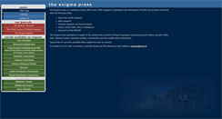 Desktop Screenshot of enigmapress.pl