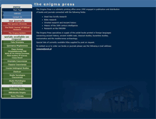 Tablet Screenshot of enigmapress.pl